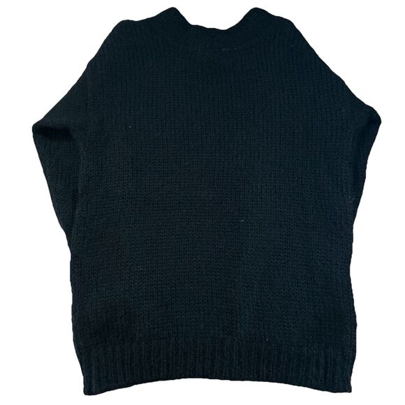 Vintage Rafaella Women’s S Black Mohair & Wool Blend Pullover Sweater - Picture 3 of 6